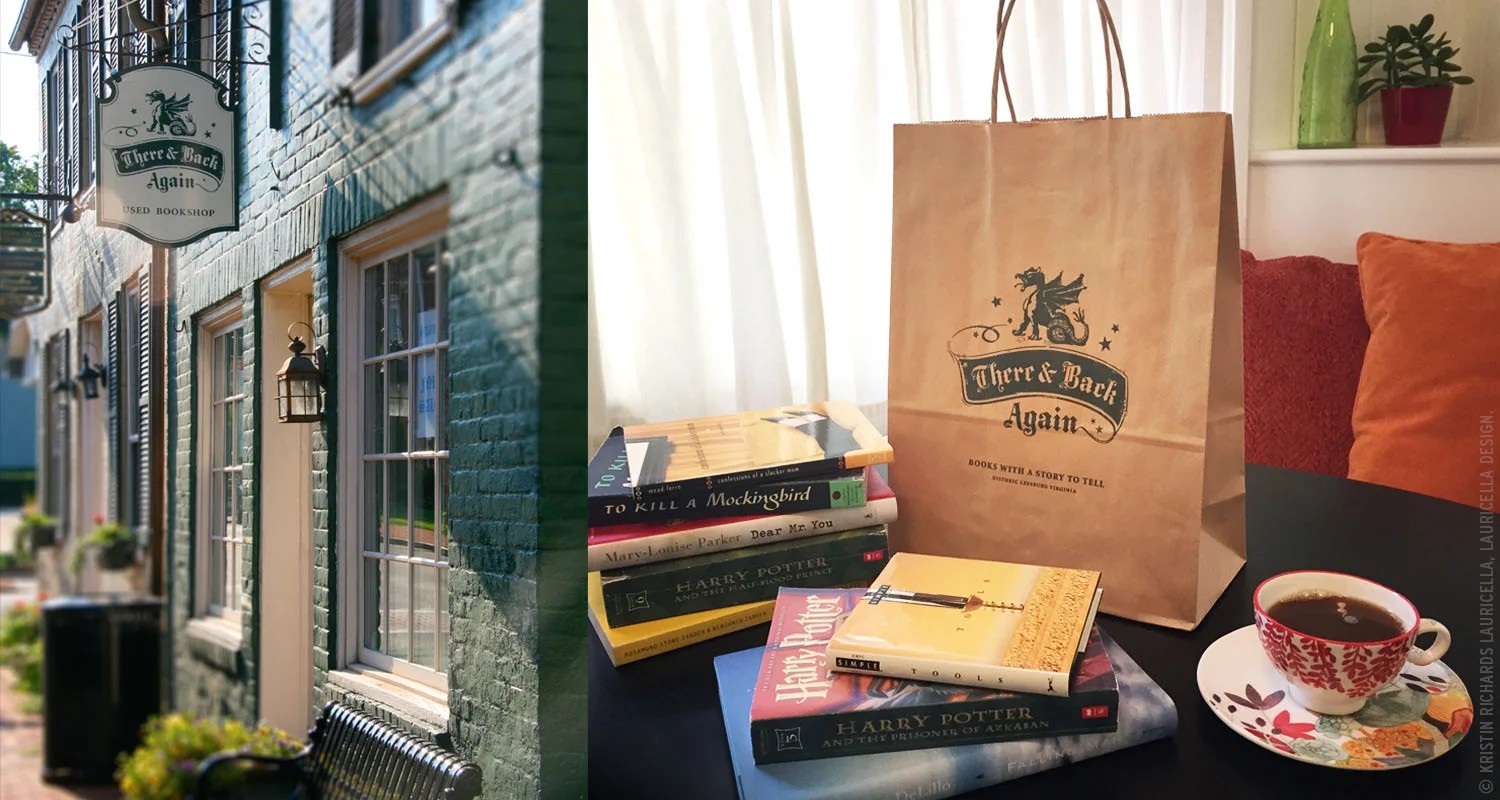 Store Signage & Shopping Bag