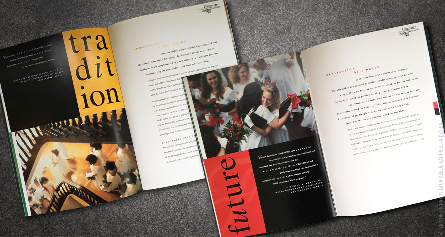 Capital Campaign Brochure (interior)