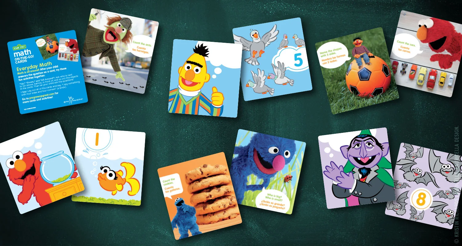 Math is Everywhere "Math-on-the-Go" Mini Activity Cards