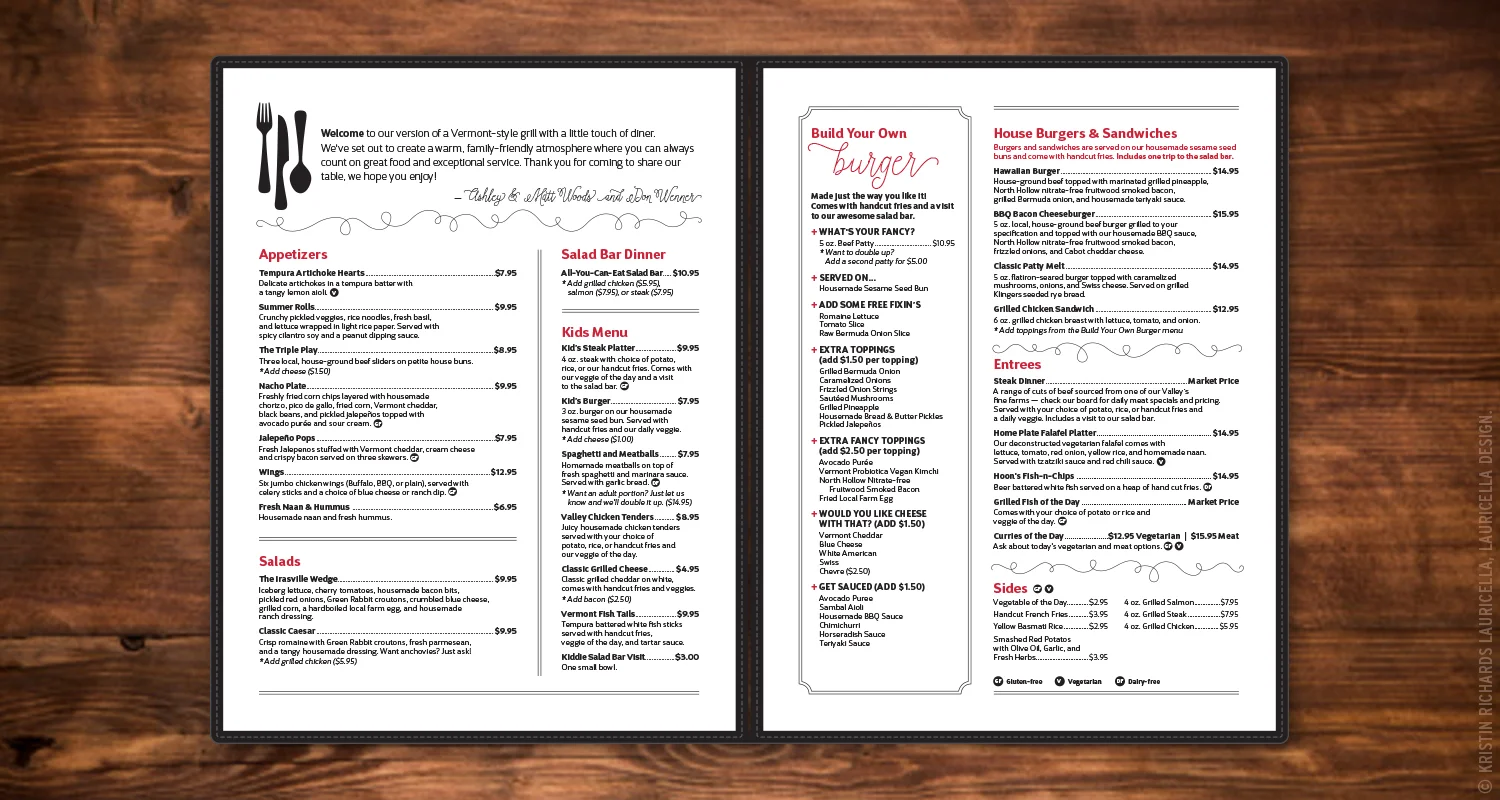 Dinner Menu