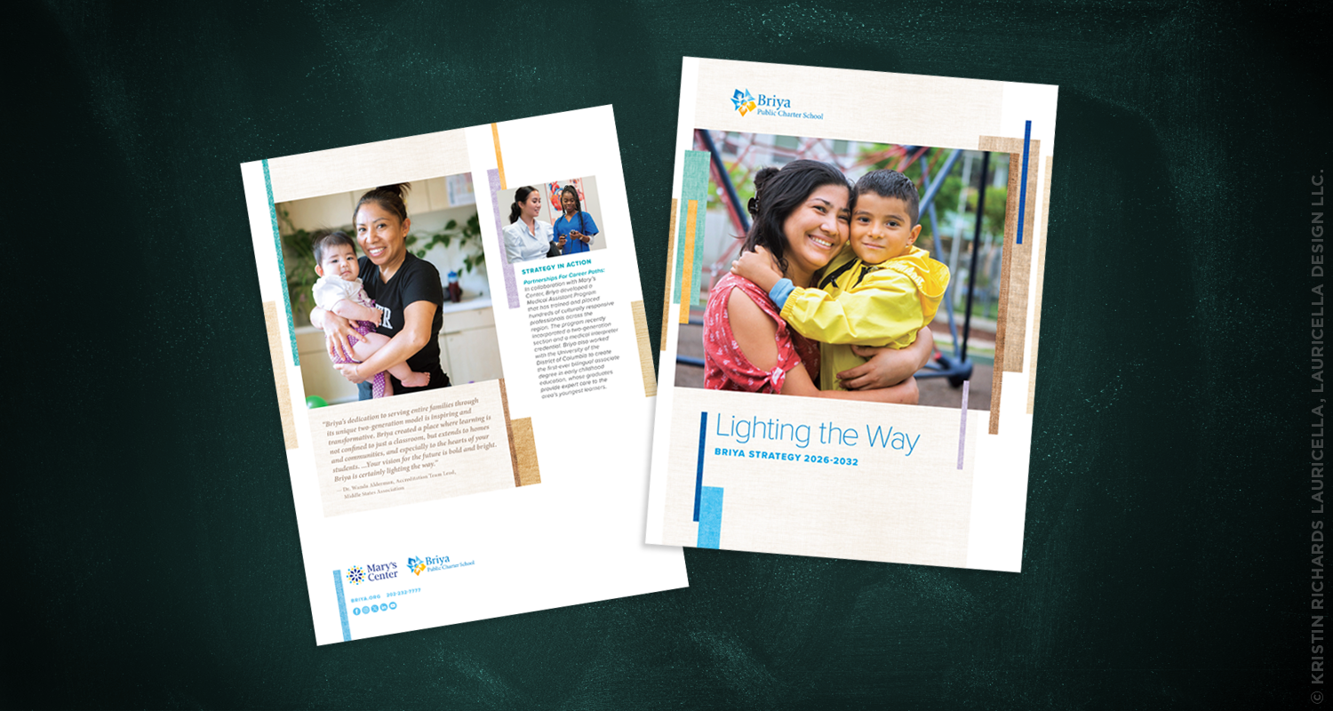 Tri-Fold Strategic Plan Brochure (front &amp; back covers)