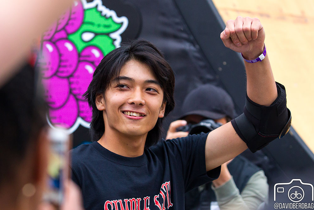 Moto Shibata, Vert Skate winner