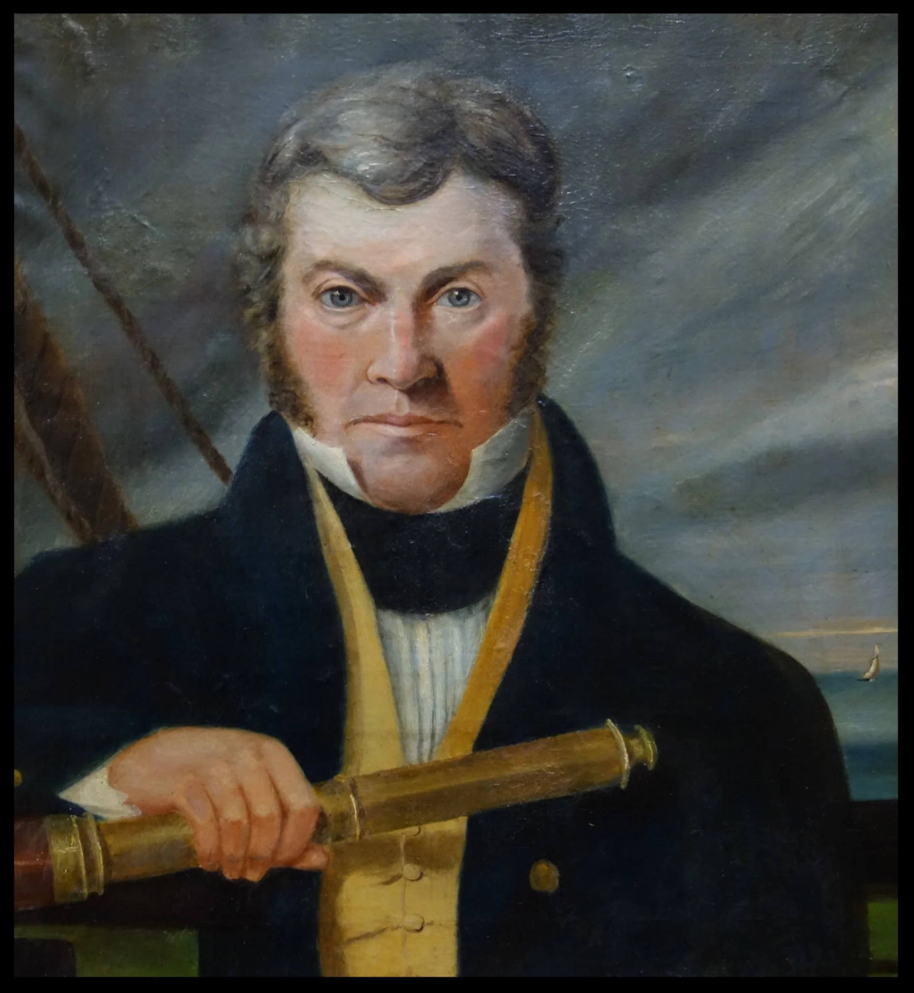 Portrait of Captain William Kinghorne by T.J. Lempriere, 1834, oil on canvas. National Portrait Gallery, Canberra. Purchased with funds provided by The Ian Potter Foundation 2007.