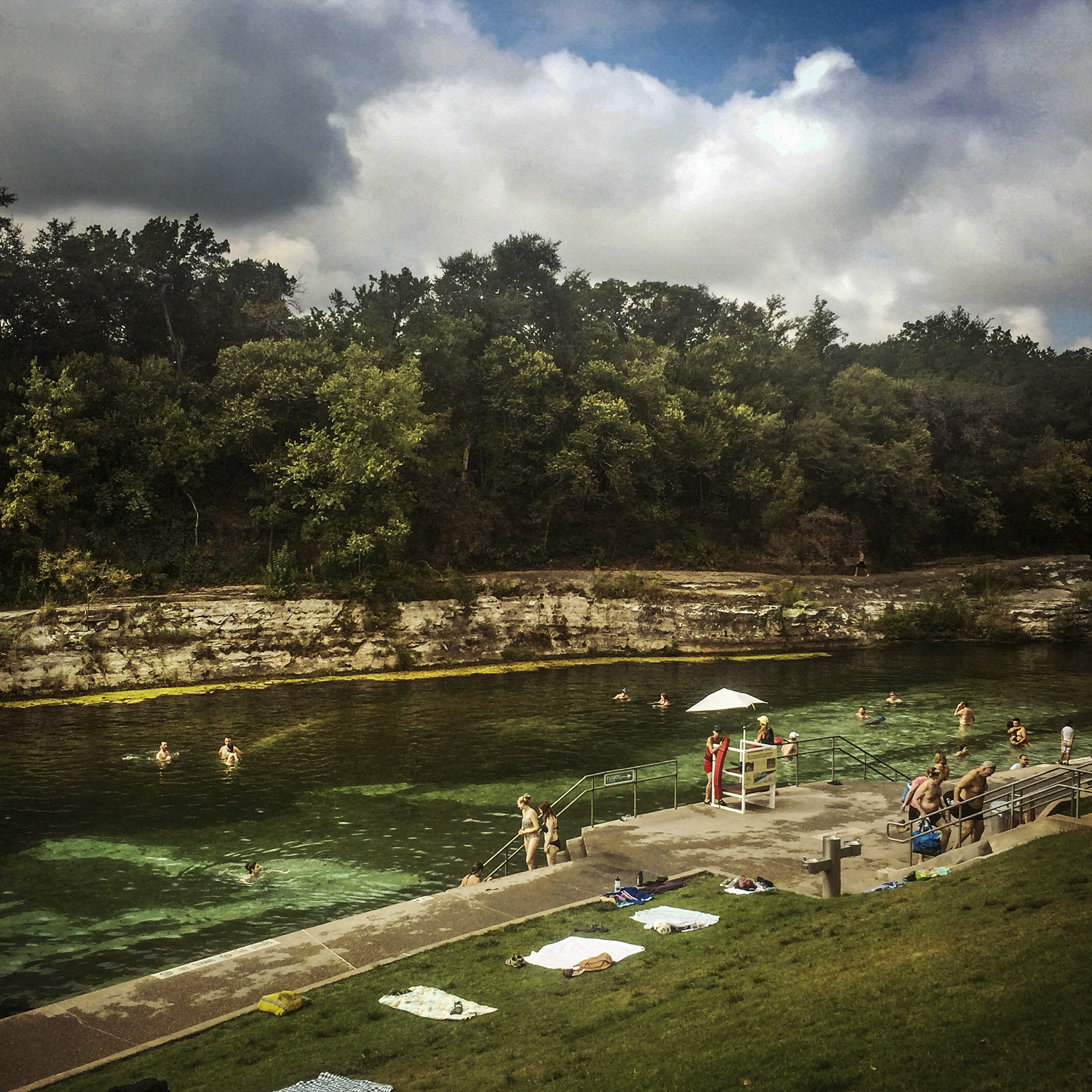 Barton Springs, Austin, Texas, 2014