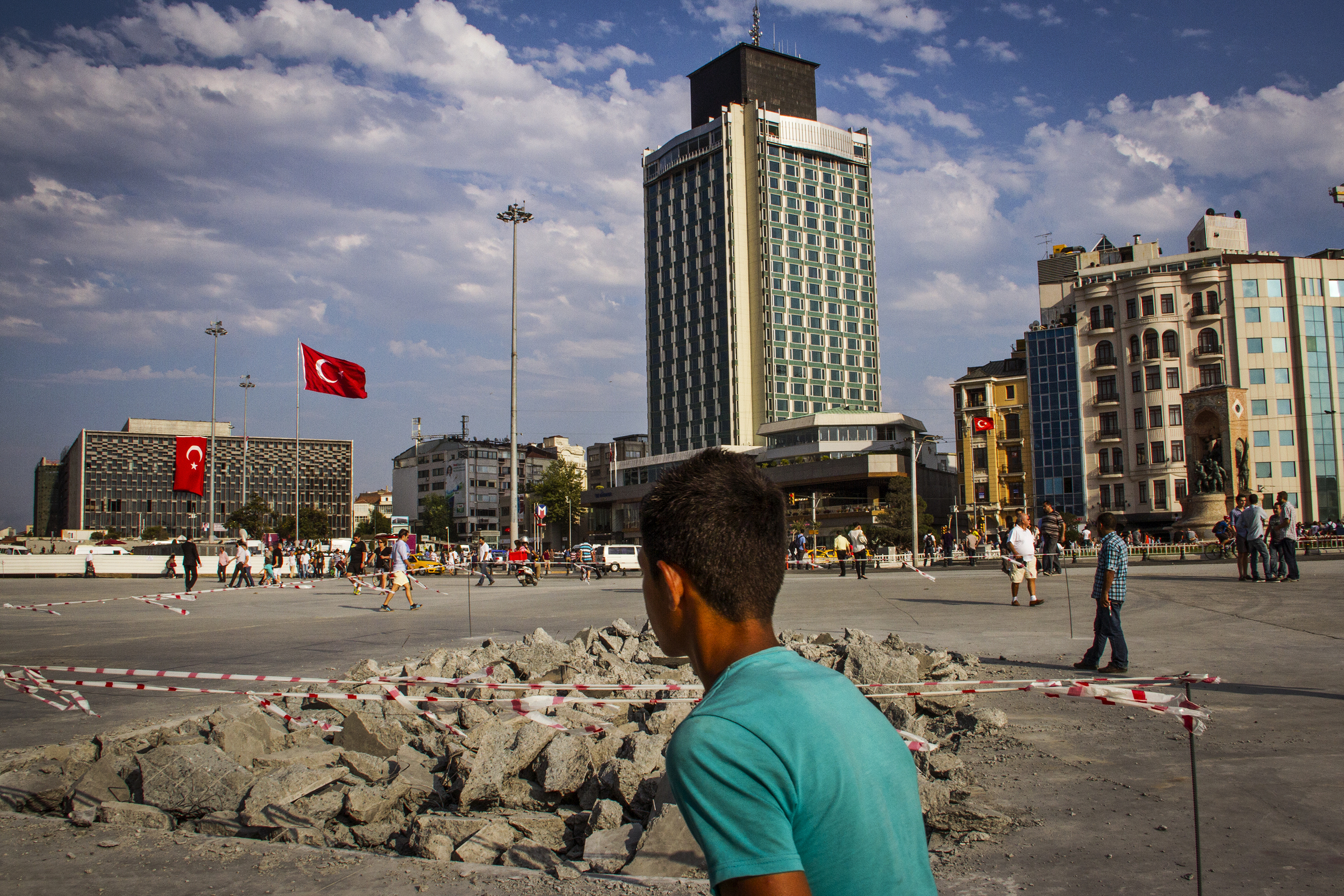 Taksim Square, Istanbul, 2013