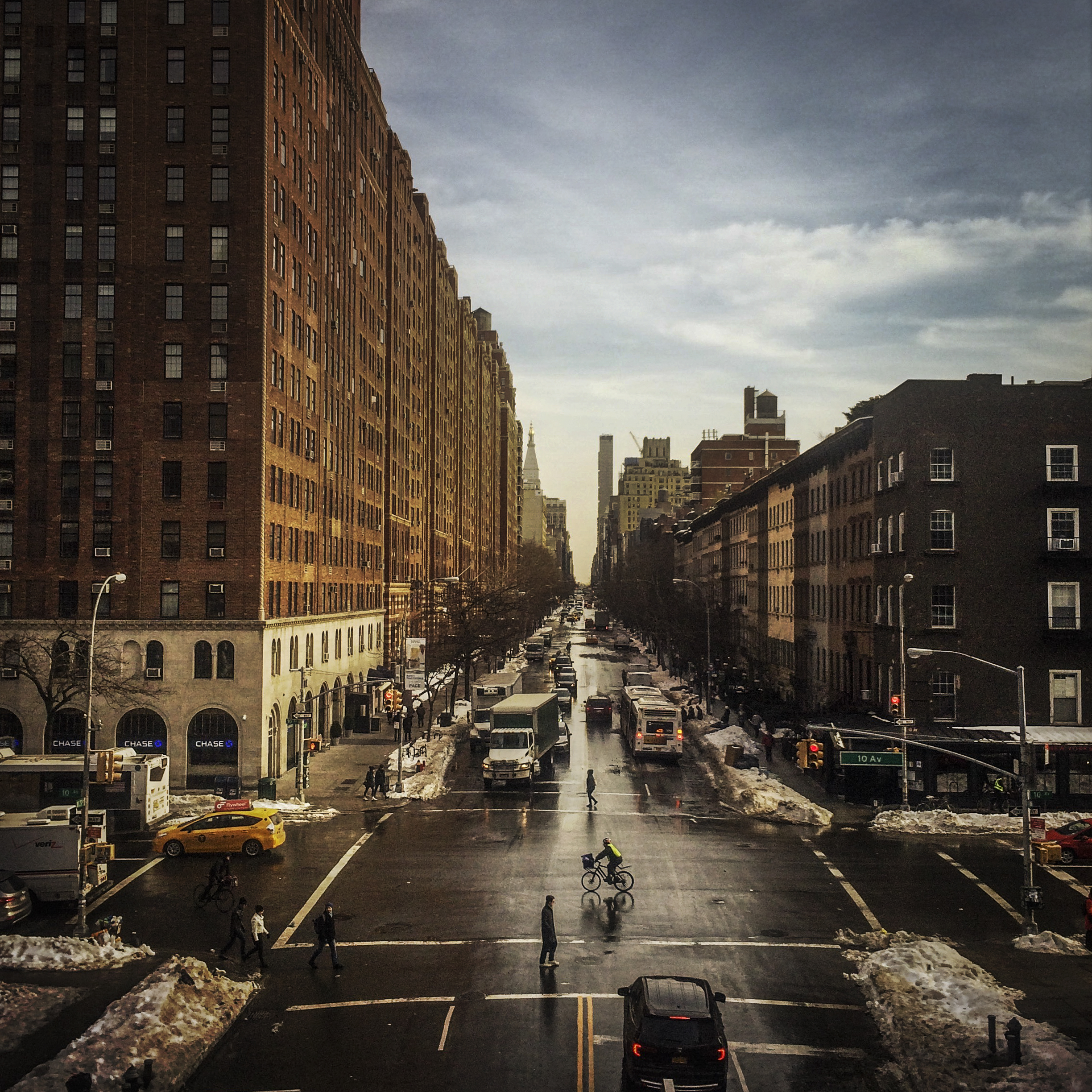 23rd Street from The High Line, Chelsea, 2016