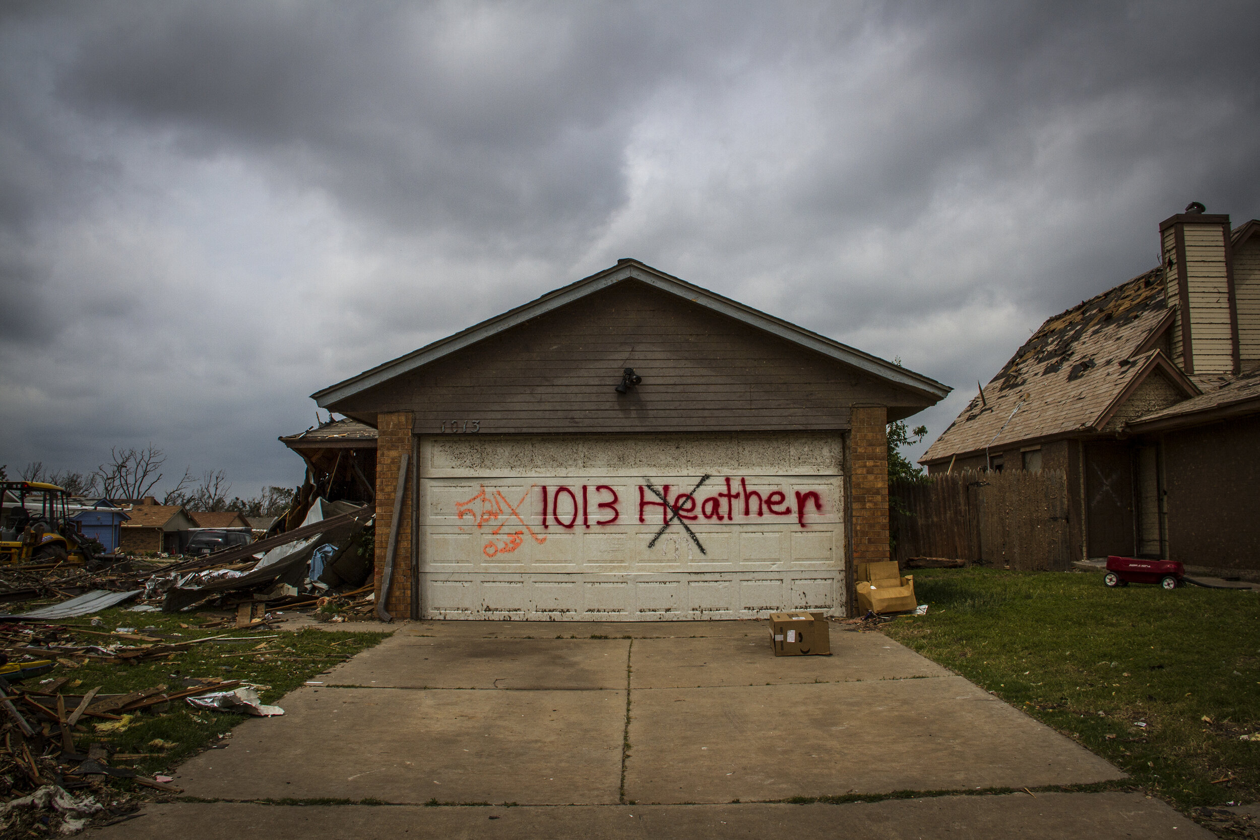 Moore, Oklahoma after EF5 Tornado, 2013