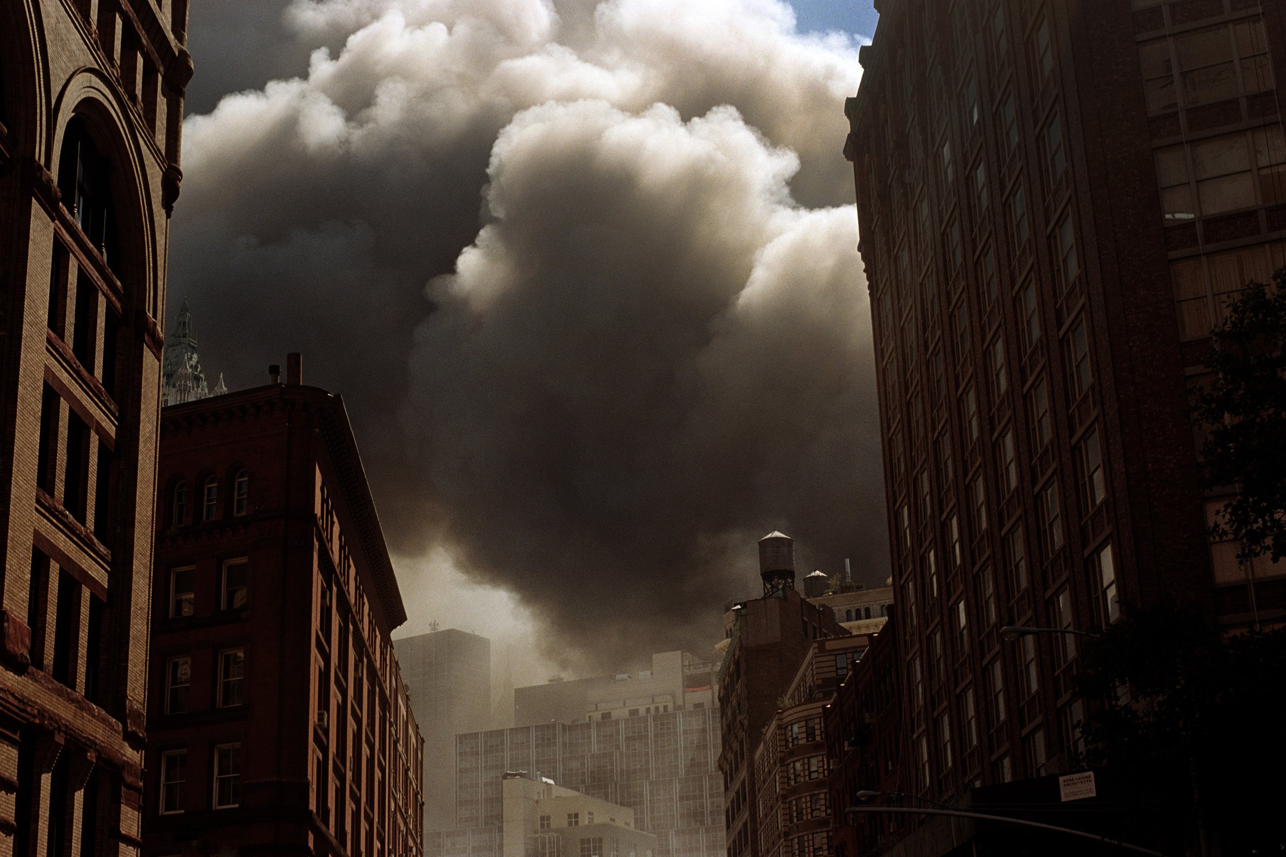 Lower Manhattan,, NYC, September 11, 2001
