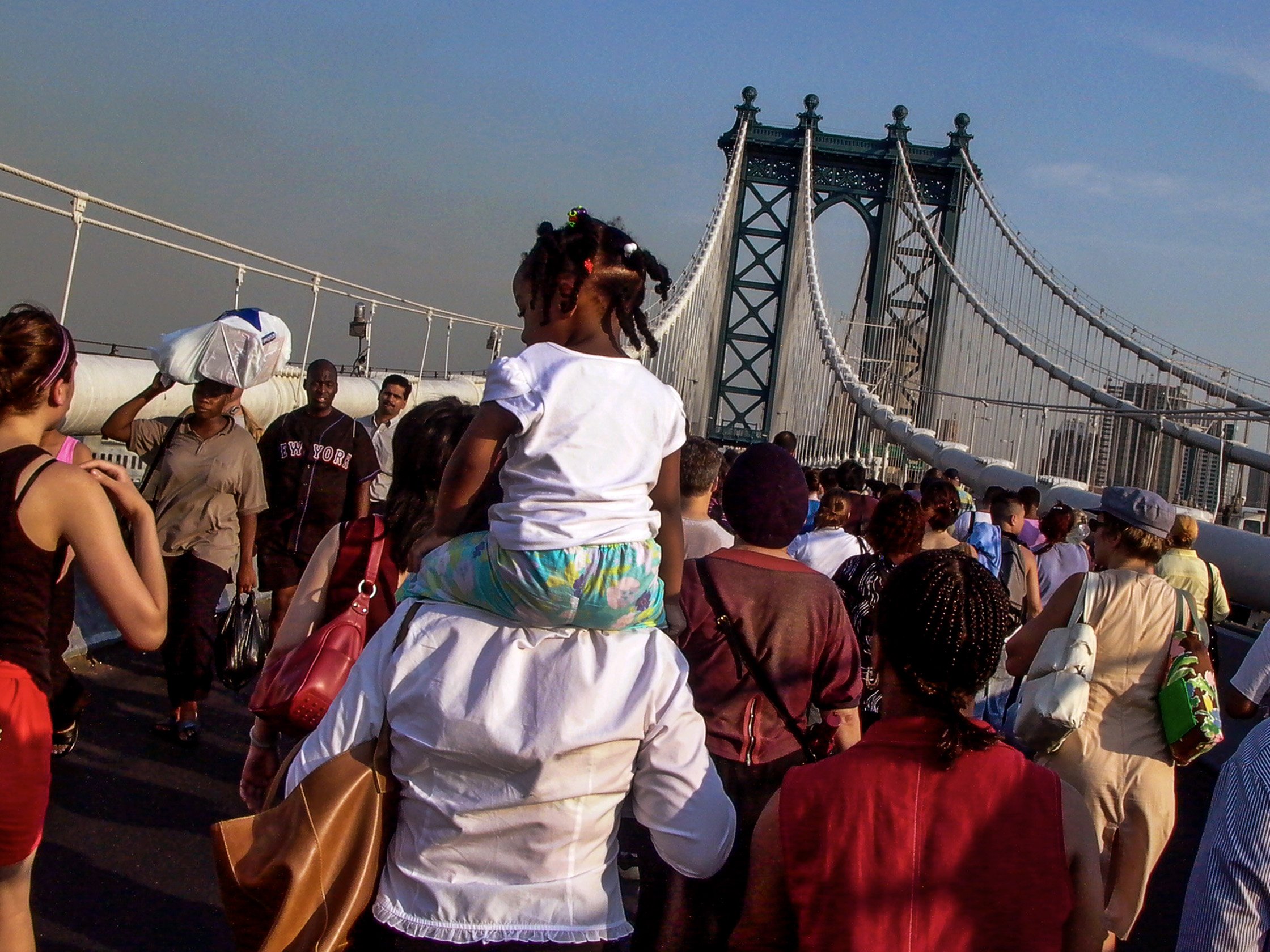 NY Blackout, Manhattan Bridge, 2003