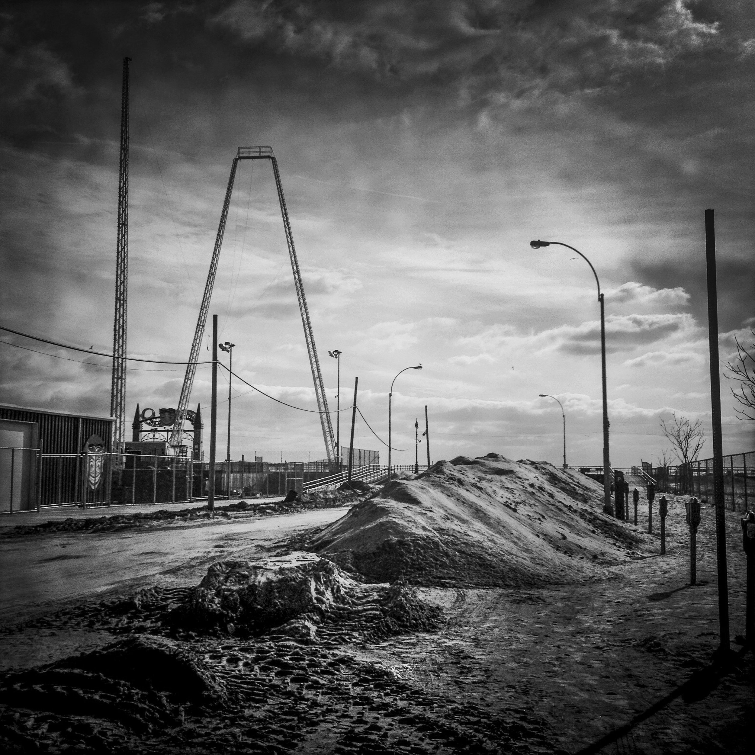 Coney Island, 2 weeks after Hurricane Sandy, 2012