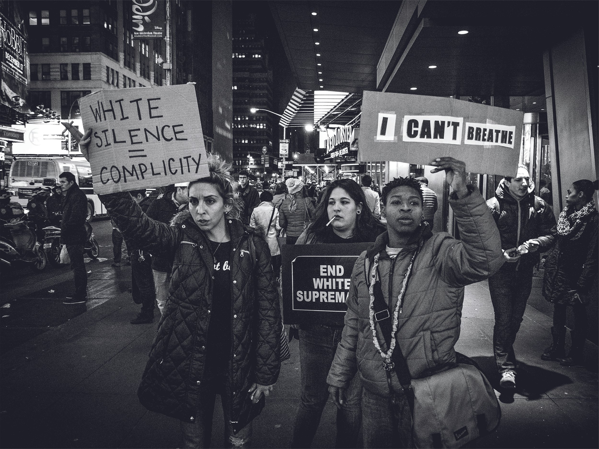Black Lives Matter Protest, Times Square, 2014