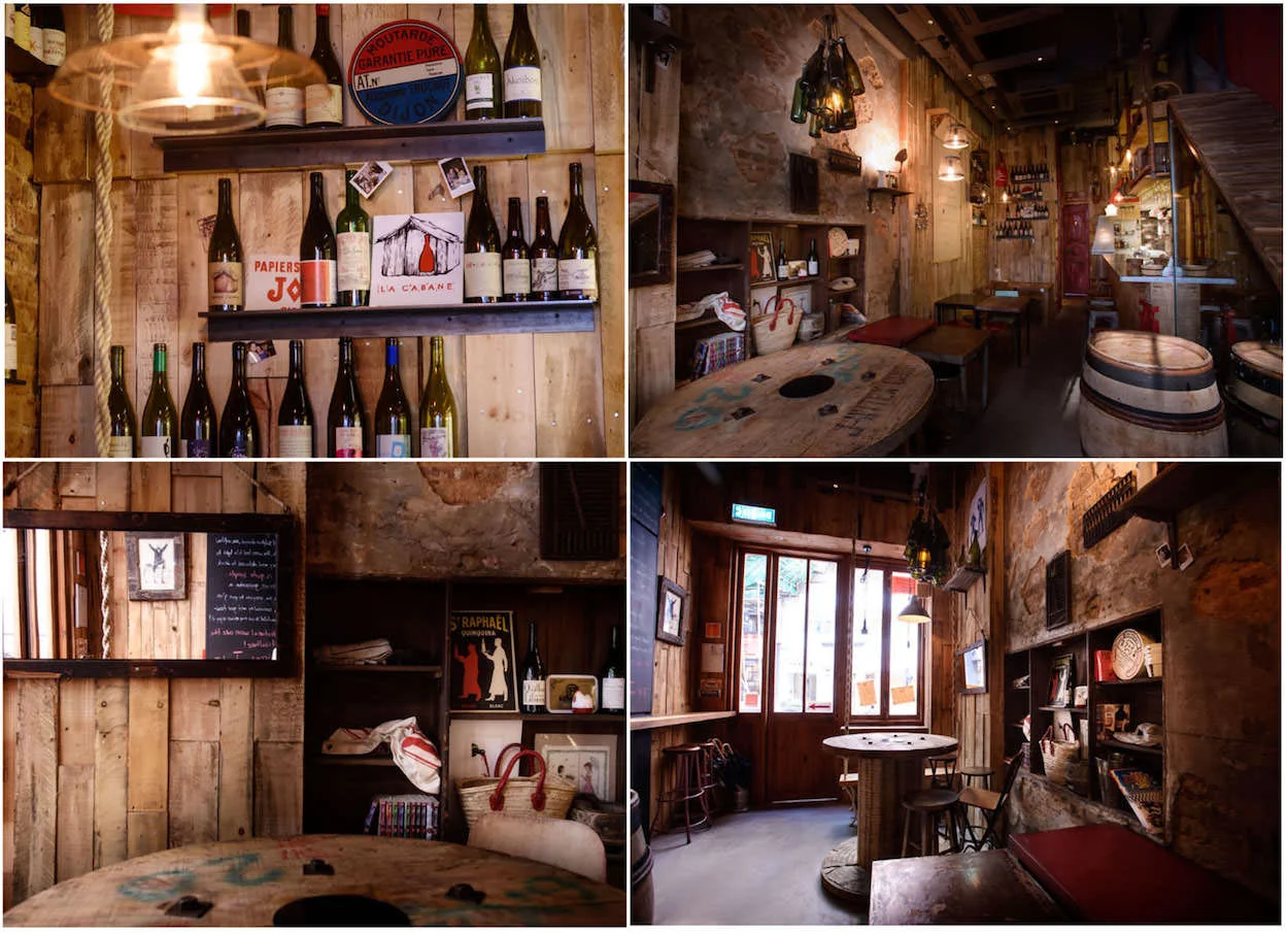 La Cabane, Wine cellar and Bistro, Central - Interior design and hand made finishes