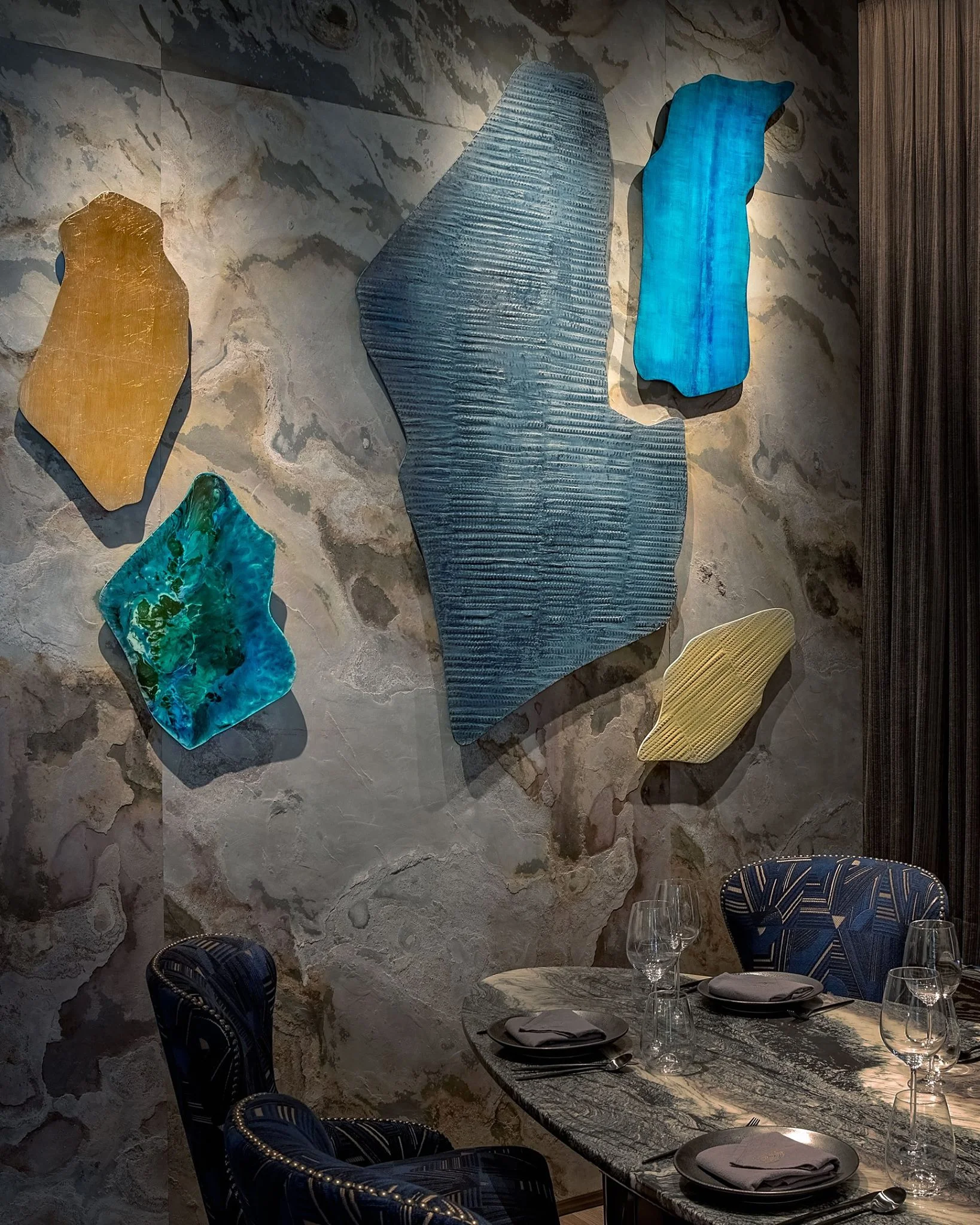 ICHU Peru x Joyce Wang terrazzo-inspired artworks
