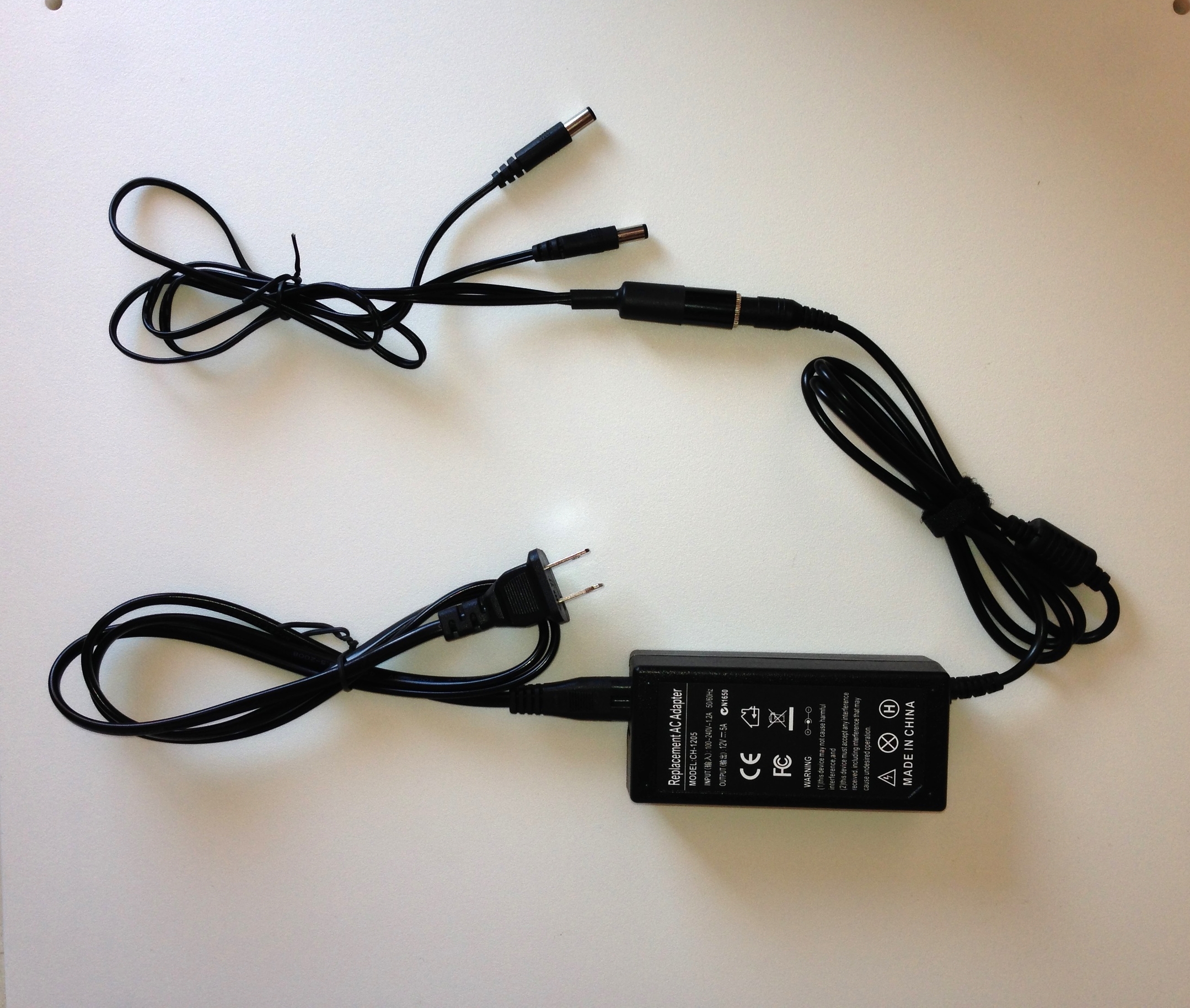 power supply and splitter