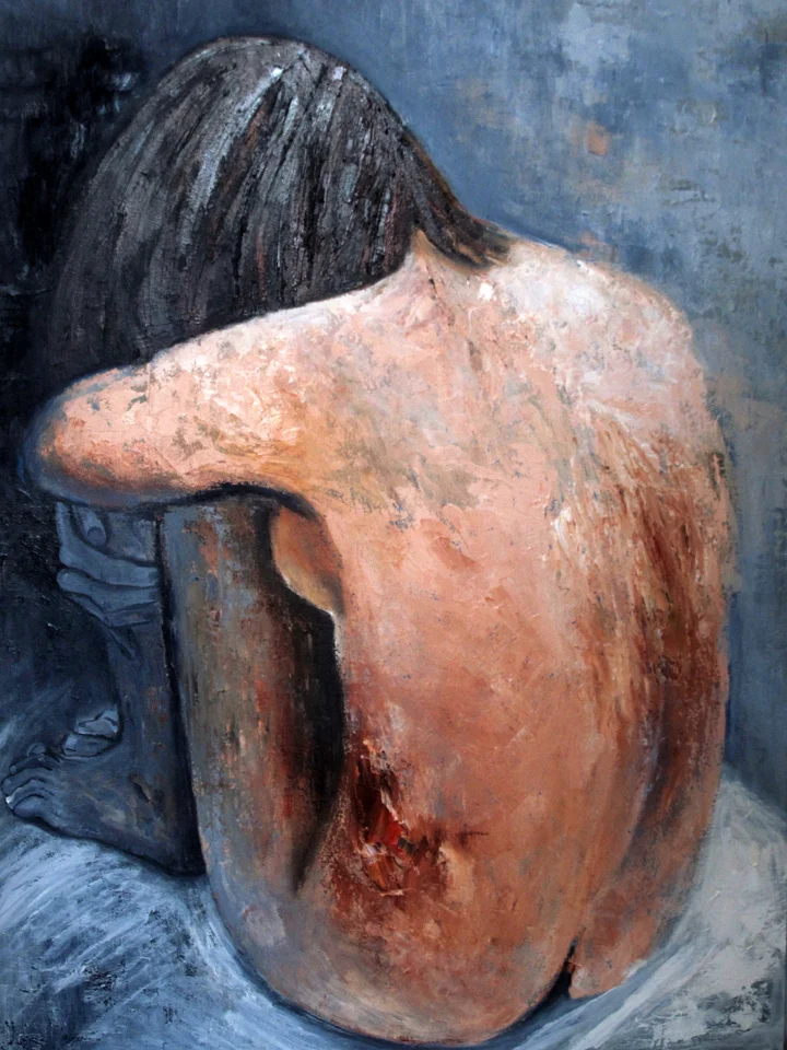Unattractive Truth 48" x 36" Oil on Canvas