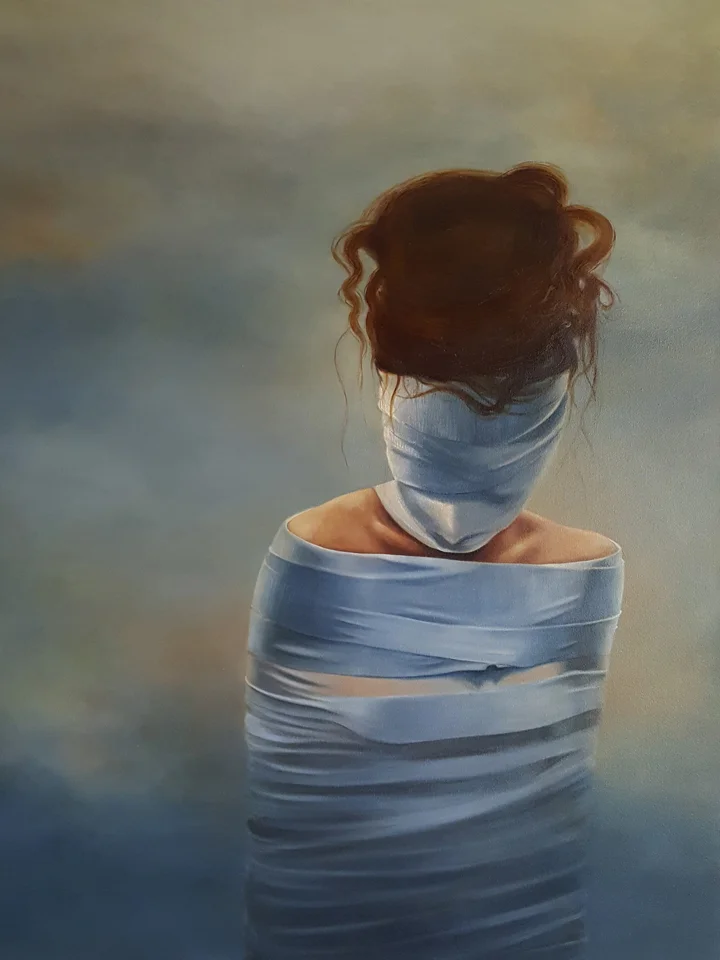 Out of the Nest 48" x 36" Oil on Canvas