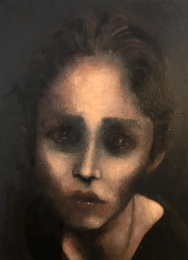 I Am Gone 12” x 9” Oil on Paper