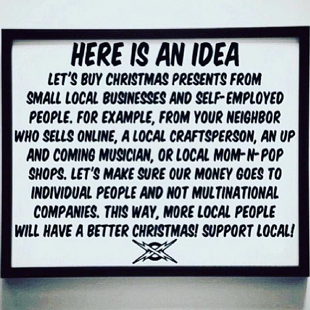 Tag your favorite local artist, artisan, mom-n-pop store, service and let&rsquo;s build community!