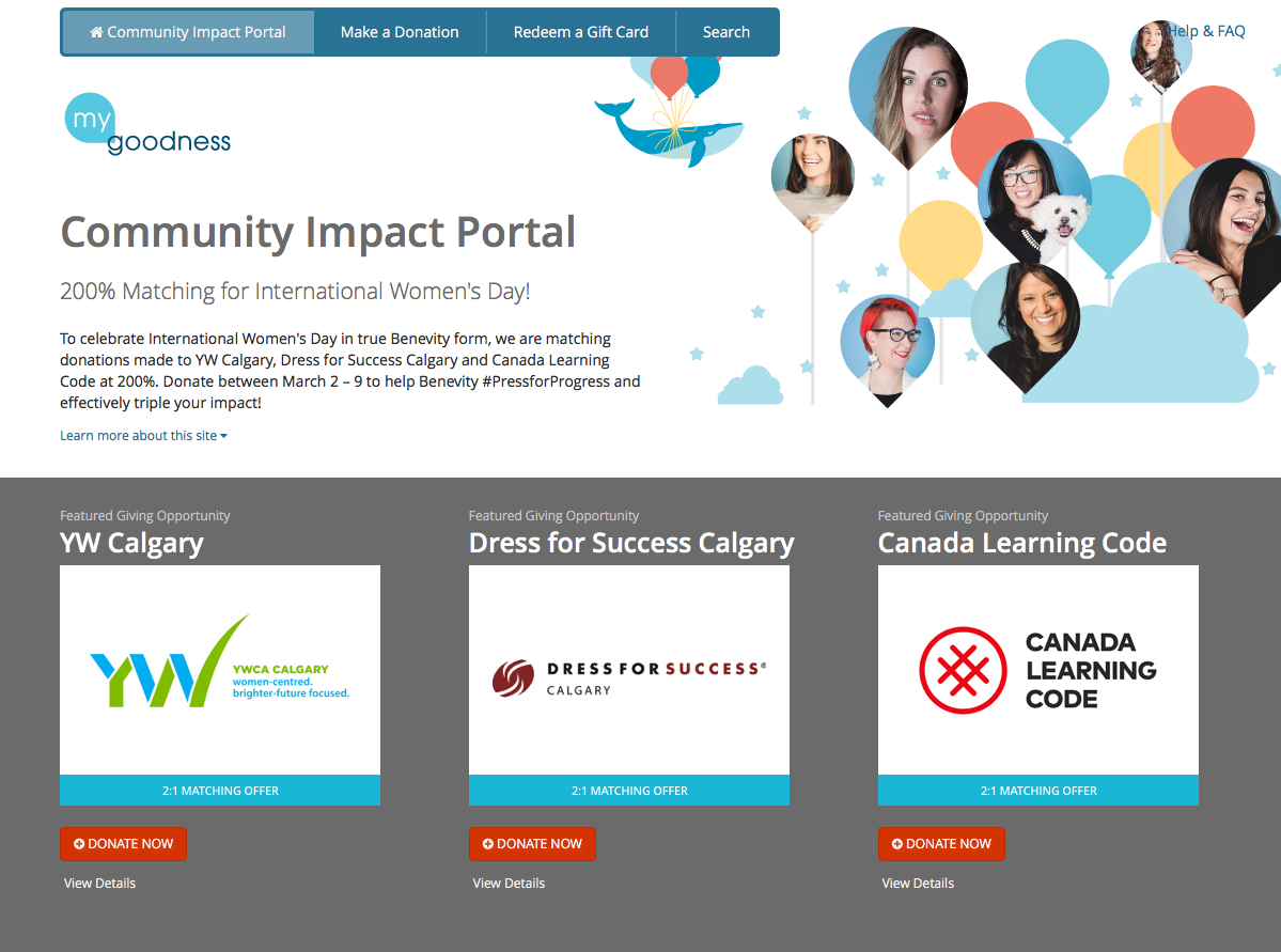 Benevity Community Impact Portal.png