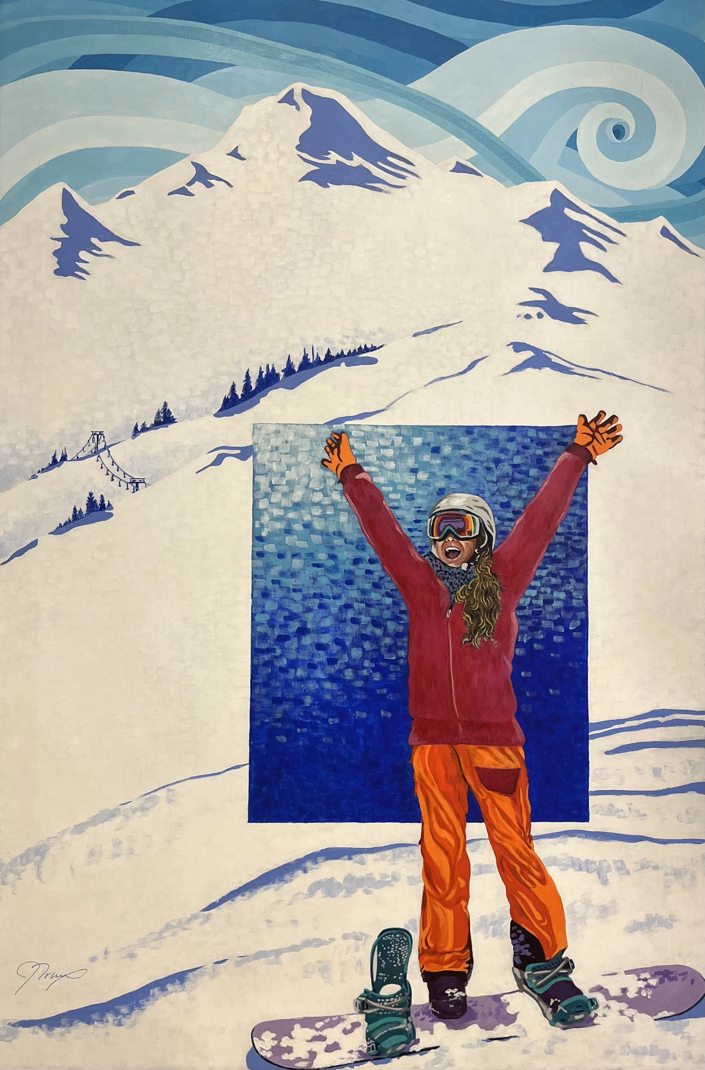 "Jingle Brushes" by the Cherry Creek Art Gallery