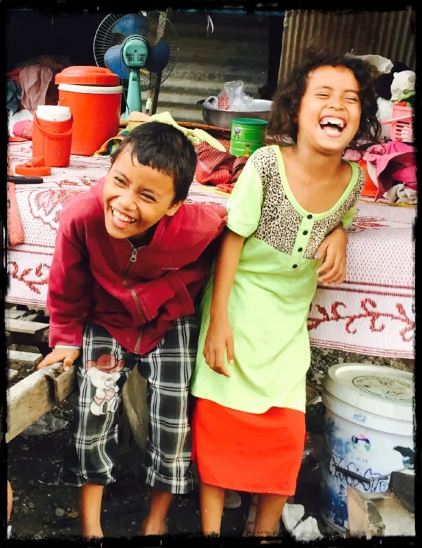 Laughing their heads off!!