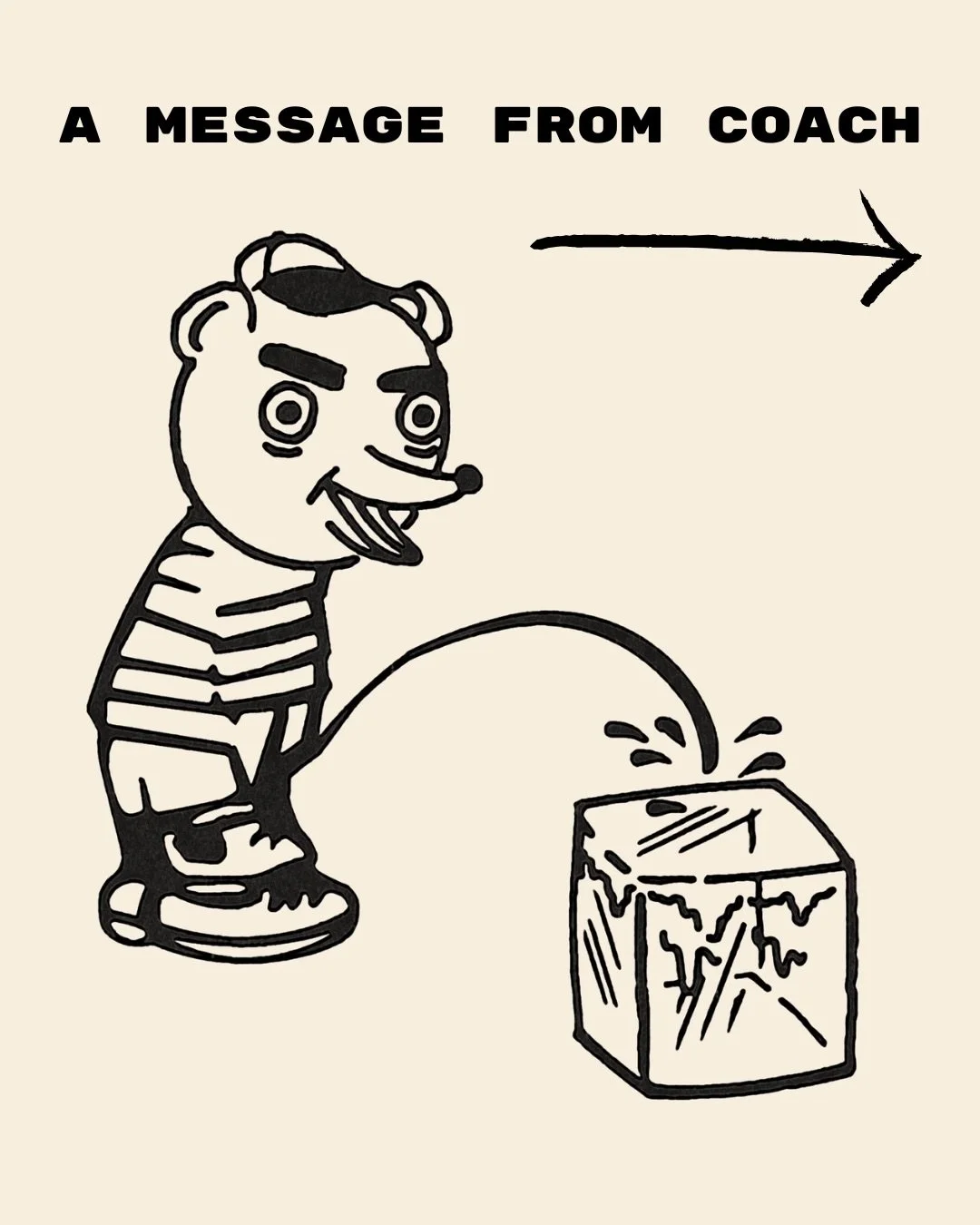 A message from Coach. 

We&rsquo;ll be here for you.
We&rsquo;ll be here for you to warm your hands, souls, and bellies inside walls that will be as they always have been; safe for you. 

We thank you again for using that voice; may you use all it ha