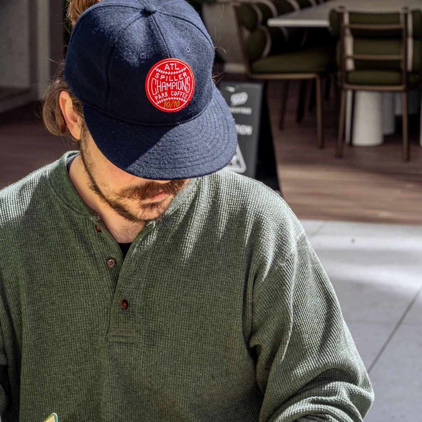 ATL stitched in.
coffee locked in.
Spring&rsquo;s here and this is the uniform.

The Spiller Champions hat, built for mornings on peachtree, patio sits, and that second cup you didn&rsquo;t plan on getting.

Rep your city, wherever you land.
Now stoc