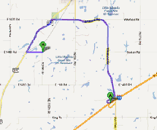 Directions from the North ,After you Get Off at Exit 62 of I-44