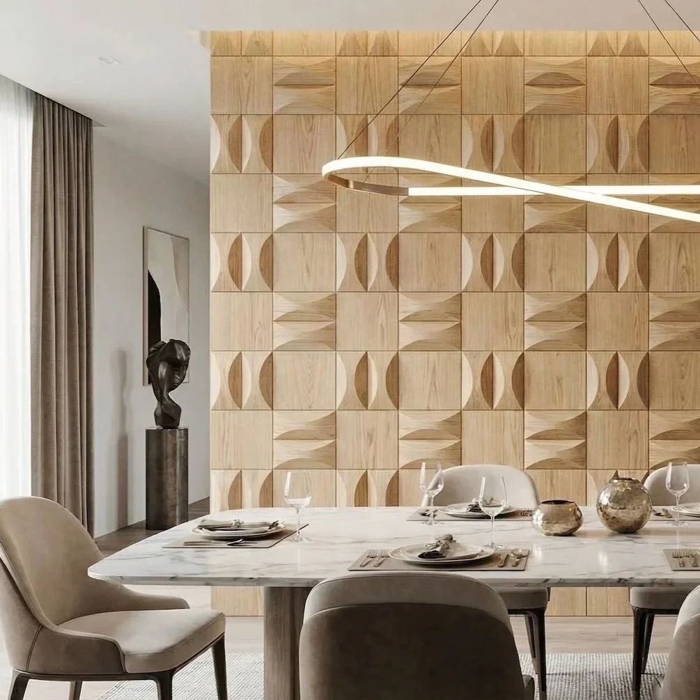 Luna 3D Wall Panels (FLOW Series) - Priced below in Euros