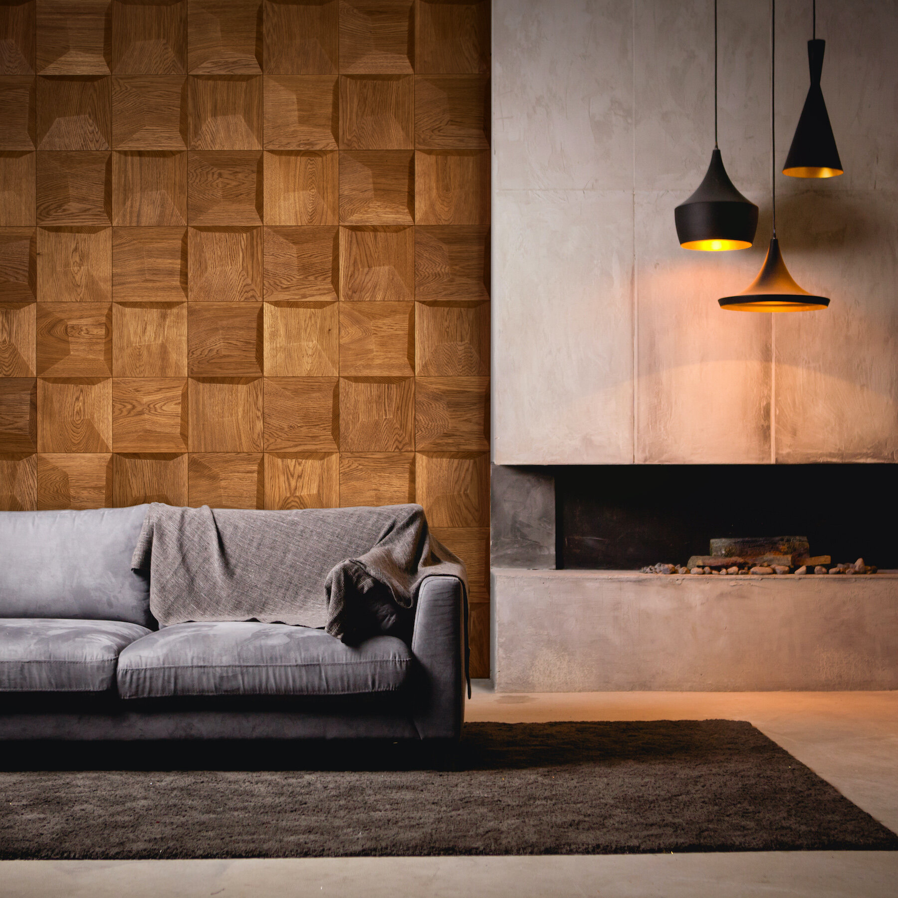Pillow 3D Wall Panels (EDGE Series) - Priced in Euros per 1m2