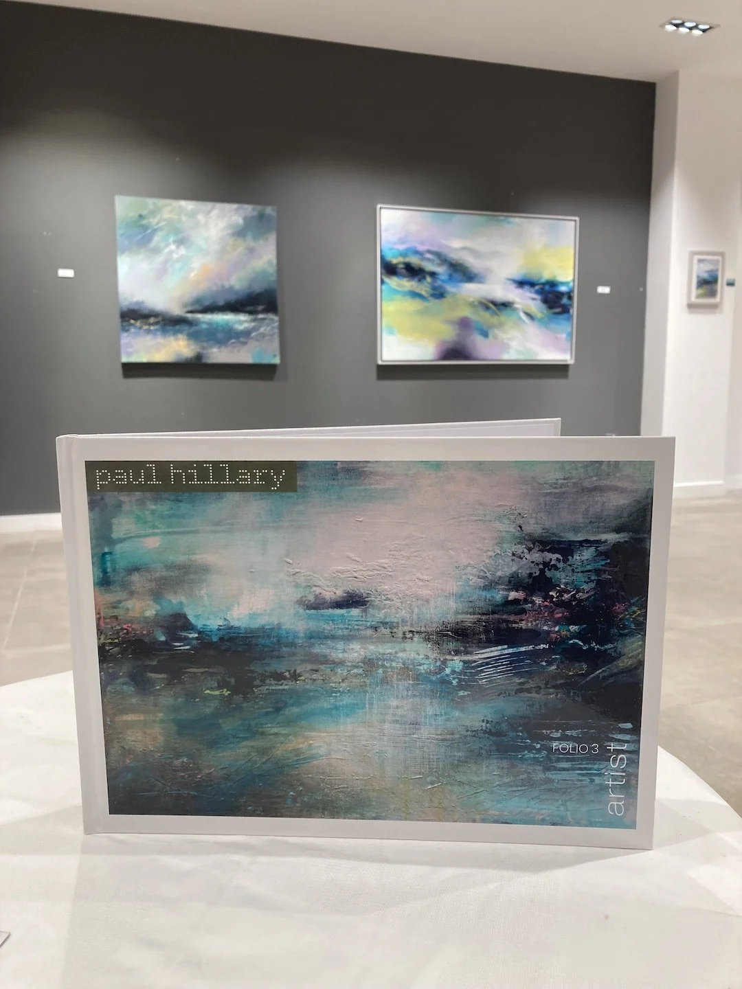 Exhibition, featuring contemporary British artist Paul Hillary