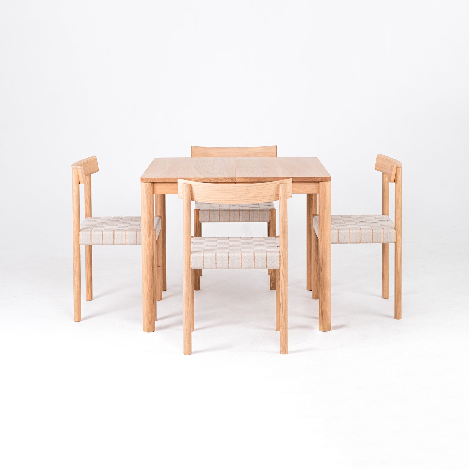 Arbor Dining Table and Dining Chair set