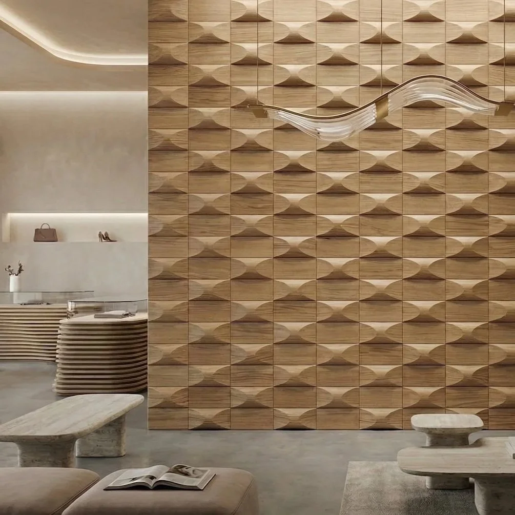 Sol 3D Wall Panels (FLOW Series) - Priced below in Euros