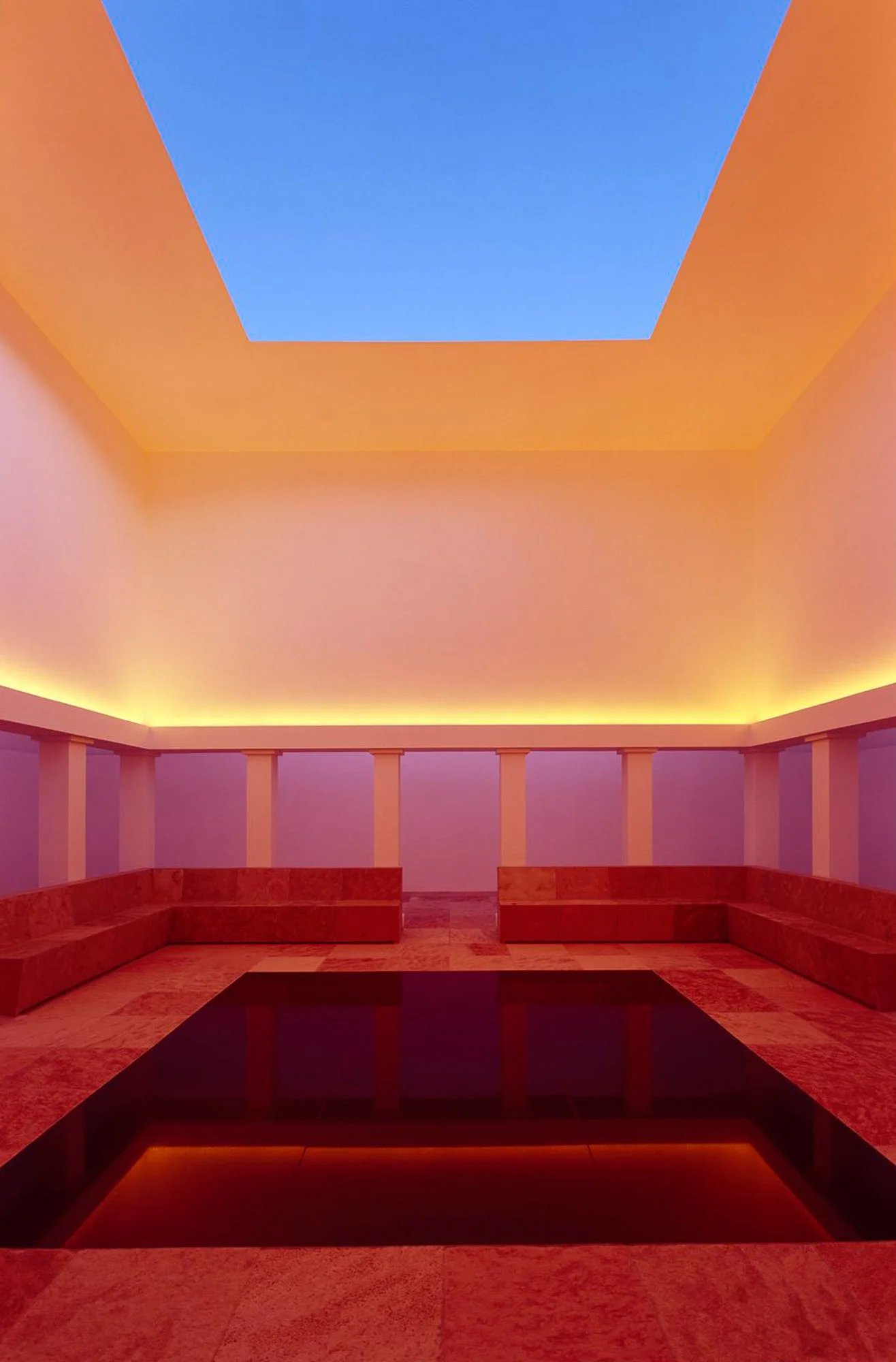 Unseen Blue 2002, Skyspace Argentinien, 2009 © James Turrell, Foto: Florian Holzherr