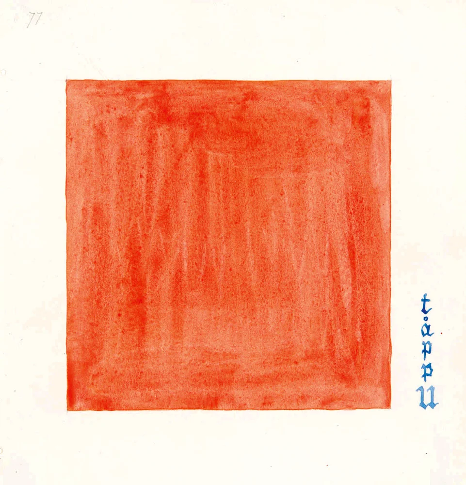 Hilma af Klint, Nr. 77 aus der ‹Parsifal›-Serie, 1916, Hilma af Klint Foundation