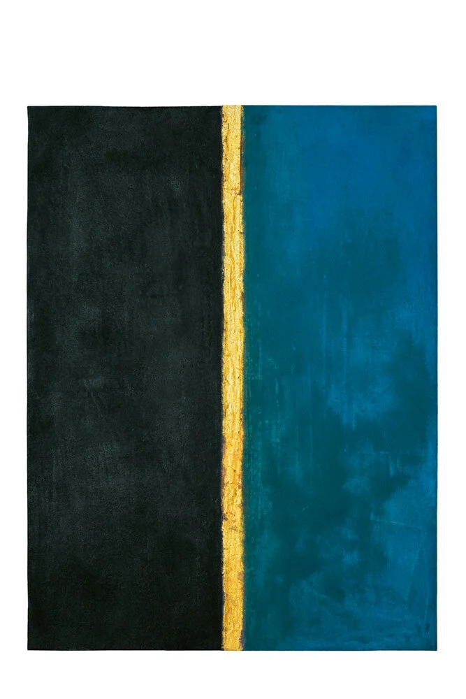2004–2010, Quarzsand, Edelsteine, Acryl, Gouache, Aquarell, Öl, Gold, Holz auf Leinwand, 120 × 90 cm