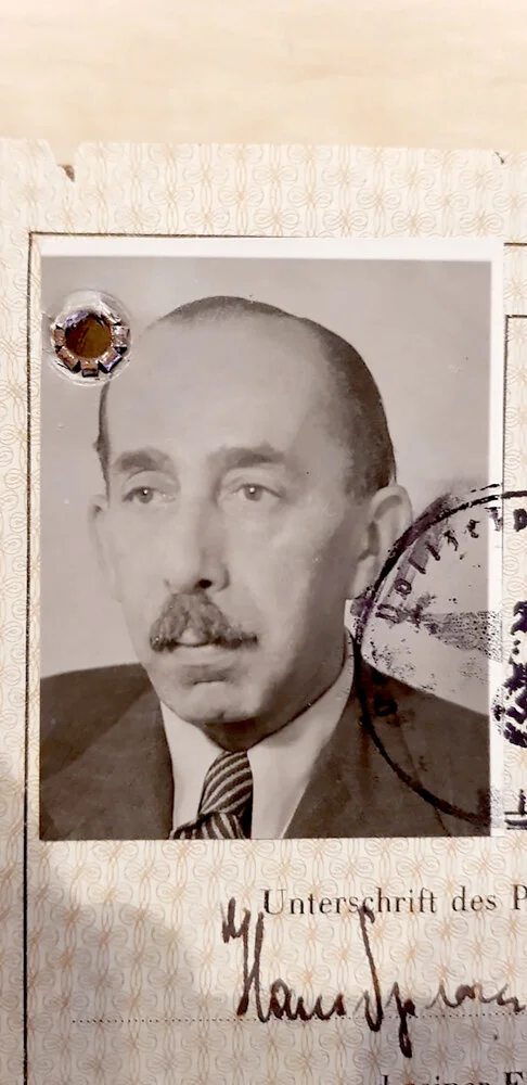 Passfoto von Hans Specht, 1939 (© NAA, Canberra)