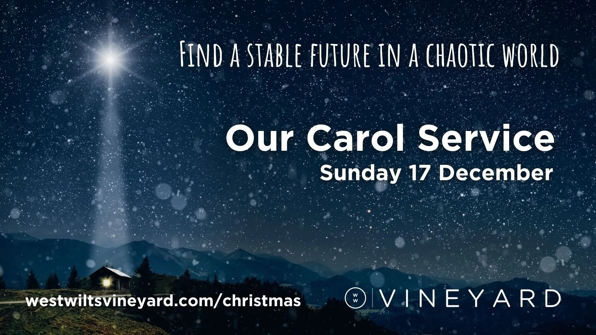 Watch the Carol Service from 17 December