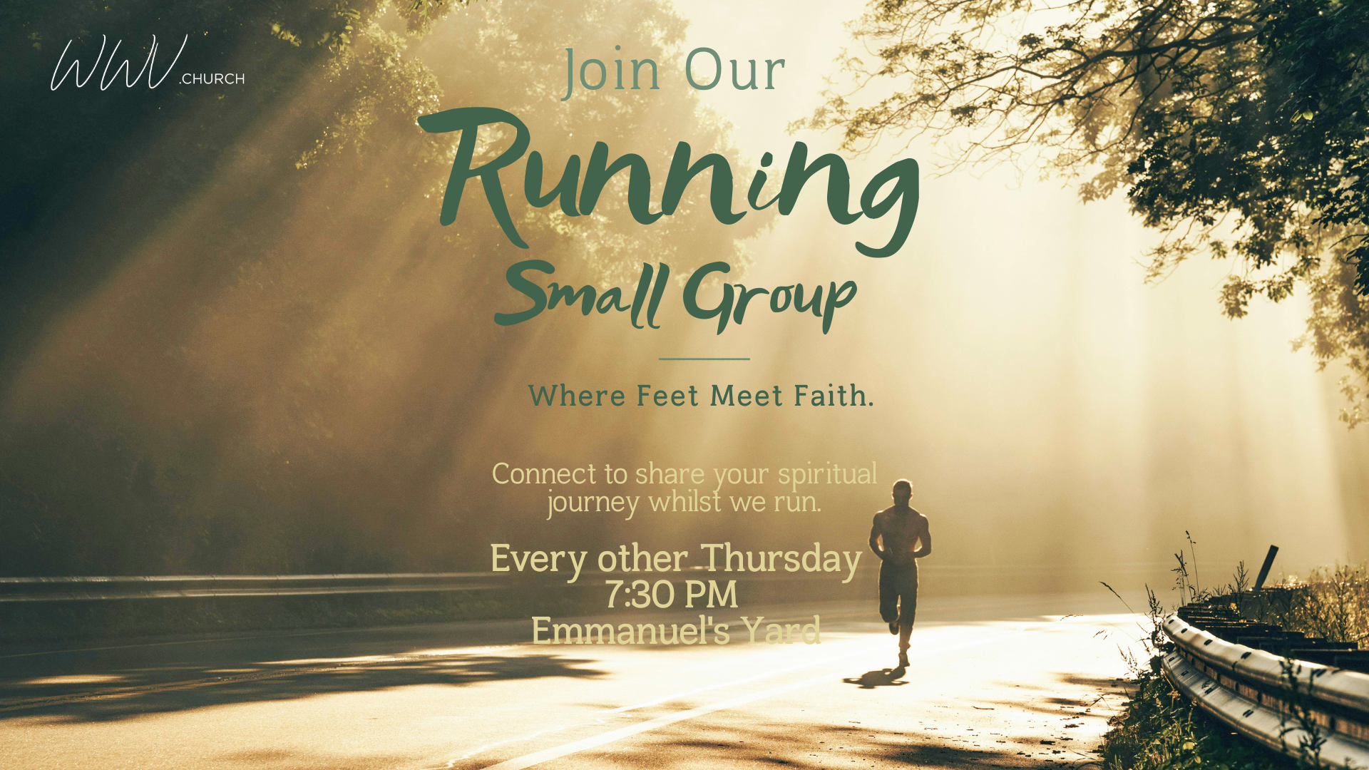 Running Small Group - Where Feet Meet Faith