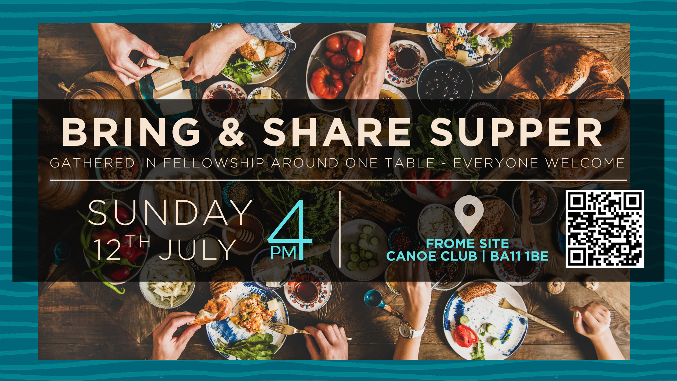 WWV Frome Bring and Share Supper | 12th July | 4pm-6pm