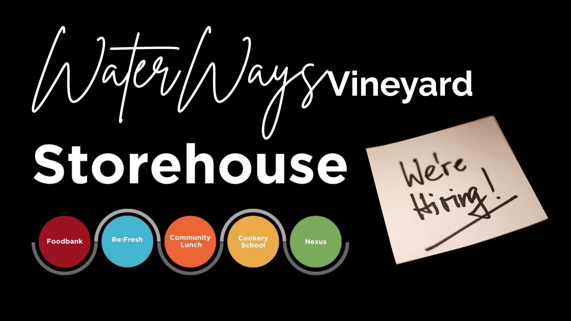 Join Our Team: Storehouse Pastor