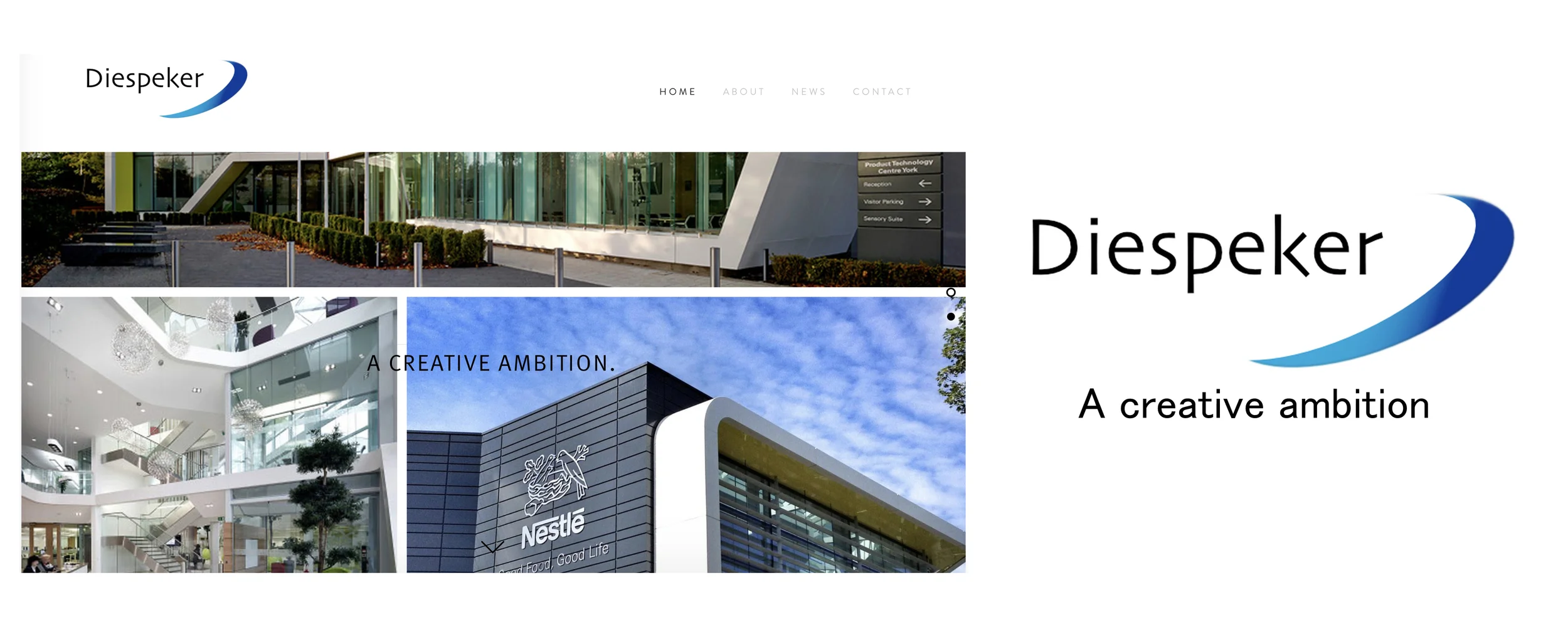 Diespeker launches new branding & website