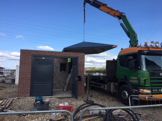Substation Roof for Persimmon