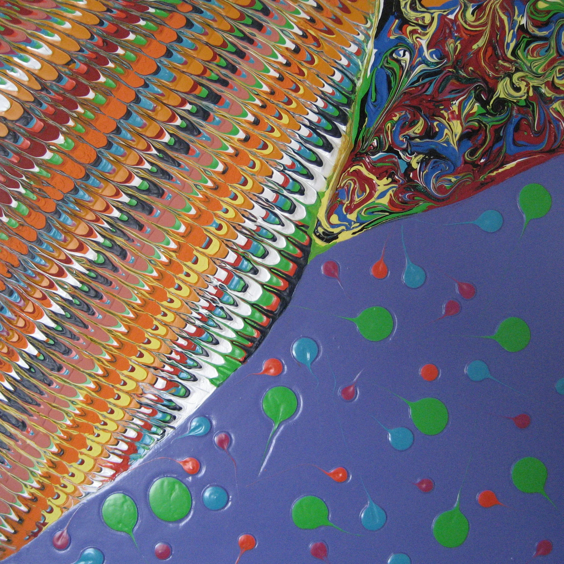 Phase Diagram 2005  24" x 24"  Acrylic on canvas SOLD