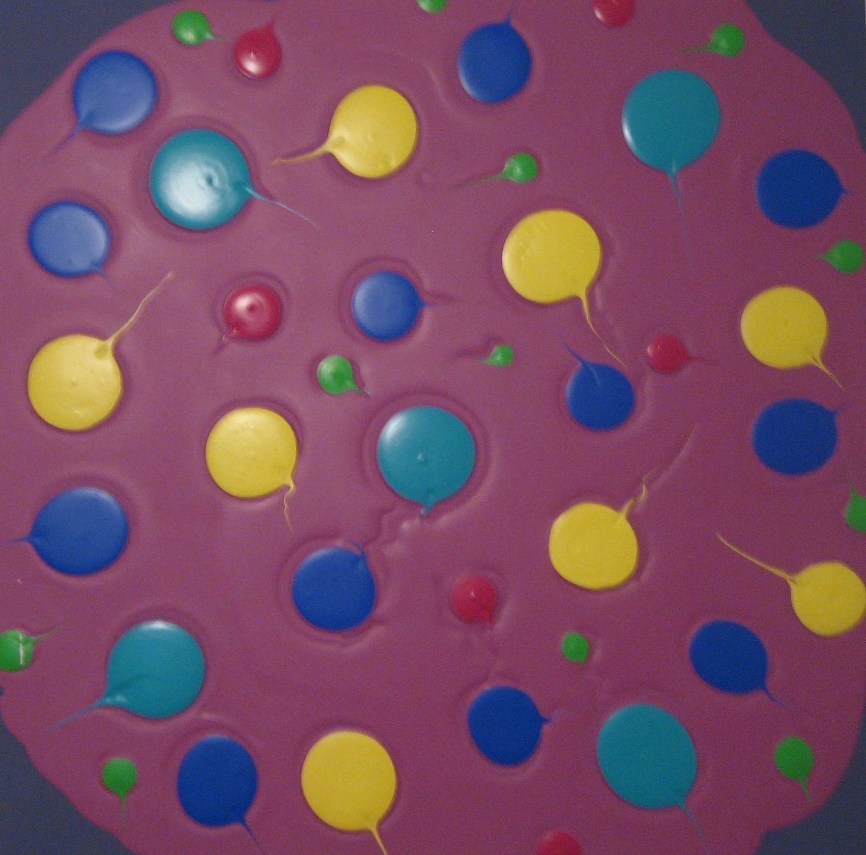Gas Phase 2007  24" x 24"  Acrylic on canvas