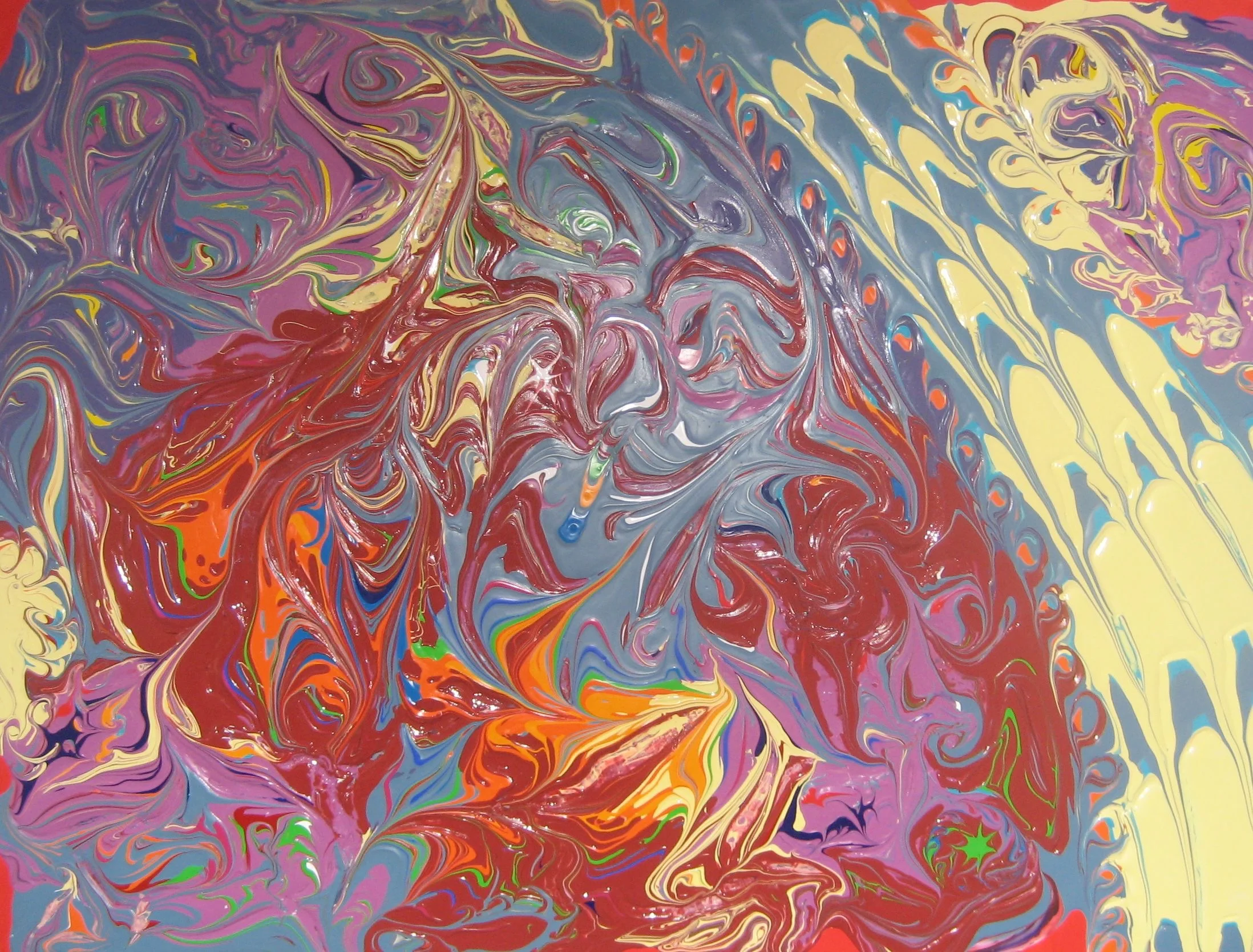 Concoction 2006 30" x 40" Acrylic on canvas SOLD