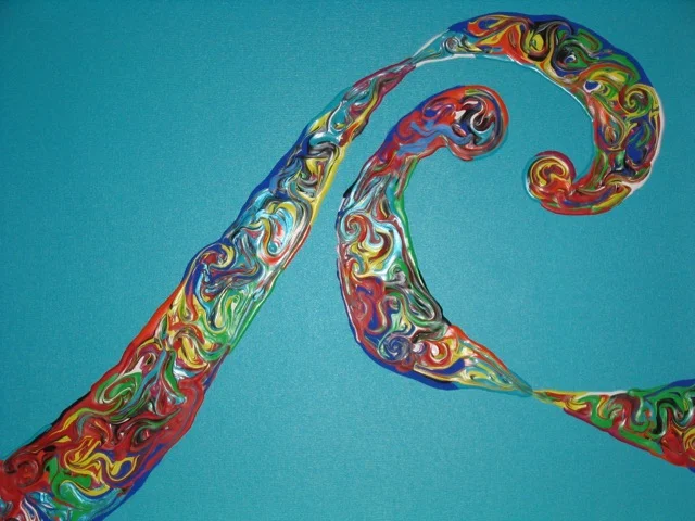 Blue Wave 2005 20" x 30" Acrylic on canvas