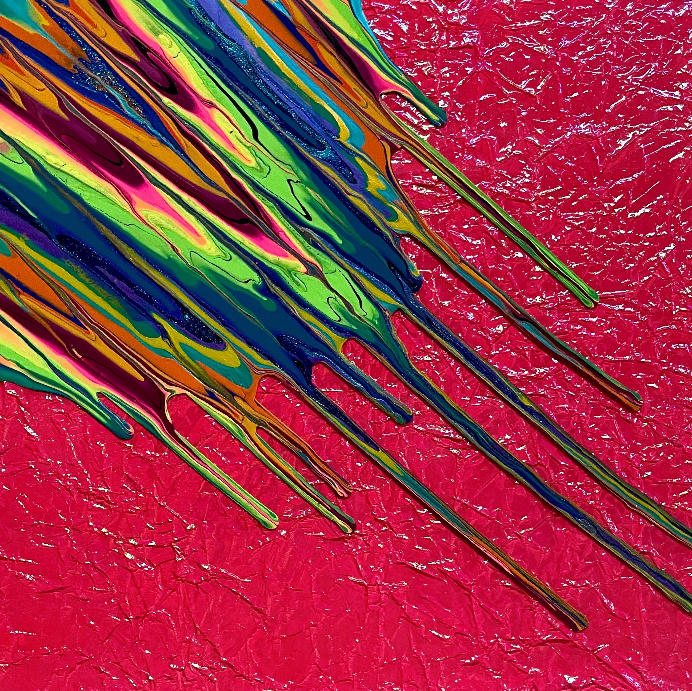 Kinetic e- Mini Collection [Ne]  12" x 12"  2022 Mixed Media SOLD