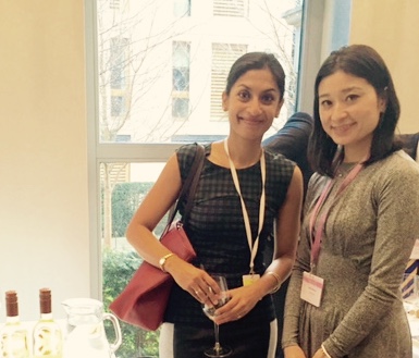 Sumi Sarma with Ayana Misawa