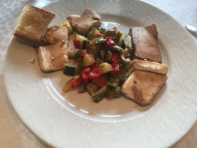 Grilled Soya Tofu and vegetables served to cater to my dietary requirements (Photo credit:Sumi_Sumilier)